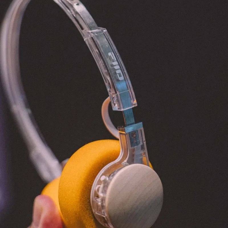 Фото Беспроводные наушники FiiO EH11 Bluetooth, полноразмерные, ретро-дизайн, с 40-мм динамическим драйвером, механический корпус №4