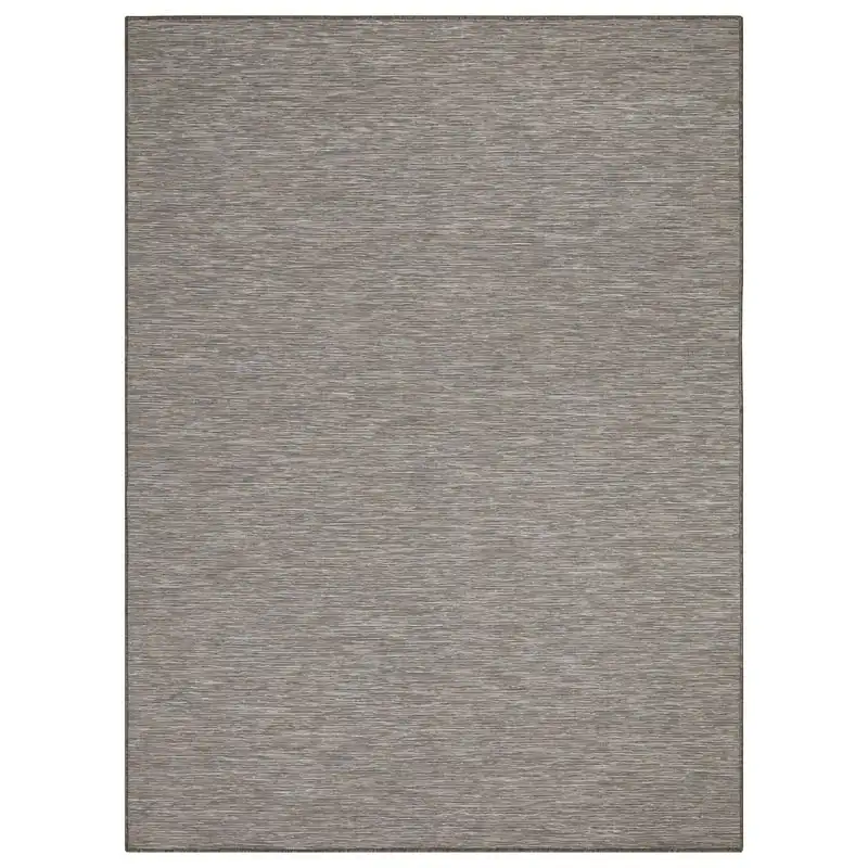 

Tonal Design 5x7 Reversible Non Shedding Indoor/Outdoor Area Rug, 5'3" x 6'11", Beige