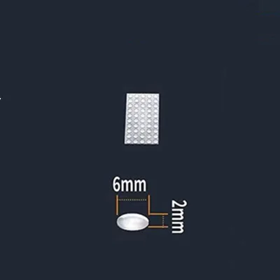 Прозрачный зернистый глушитель, наклейка, силиконовый дверной стопор, самоклеящиеся защитные накладки для мебели, демпфер бампера, буферная подушка