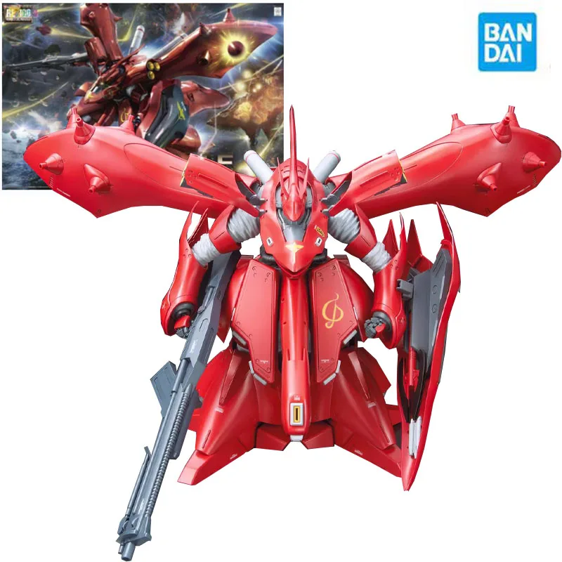 

Bandai Genuine Gundam RE Series Model Garage Kit 1/100 Anime Figure NIGHTINGALE Boy Action Assembly Toy Collection Model