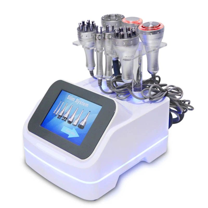 

Multifunctional 7-in-1 RF Beauty 40K Ultrasonic Fat Explode Instrument Ice Head Rejuvenation Negative Pressure