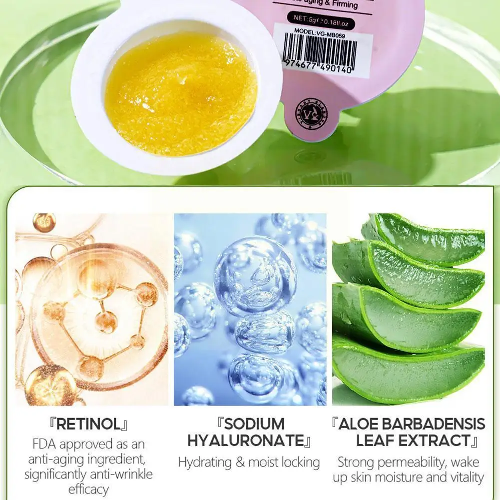 

8 г Очищающая грязевая маска для лица против морщин ночные упаковки для лица темные круги увлажняющая Антивозрастная маска для лица V9I7