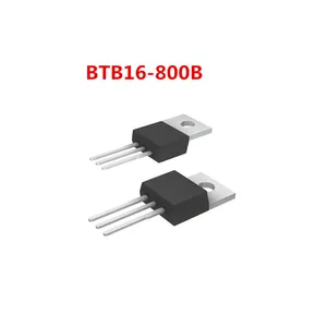 10Pcs/Lot BTA16-600BW BTA16-600B BTA16-600C BTA16-600 BTA16-800B BTB16-600B BTB16-800B TO-220 16A 600V