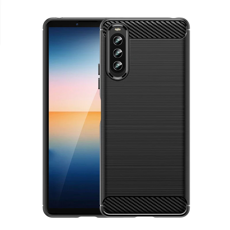 Фото Чехол для Sony Xperia 10 IV, чехол для Xperia 10 IV, противоударный мягкий силиконовый чехол-бампер для Sony Xperia 10 IV III II, чехлы 6,0 дюйма №2