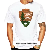 camiseta de manga corta para hombre camisa de servicio de parque nacional para mujer