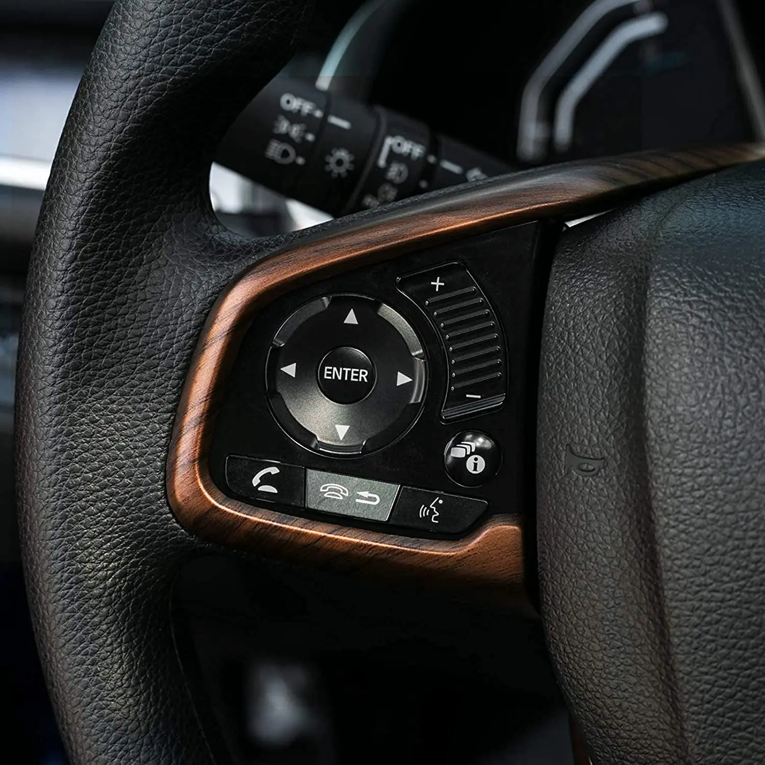 Накладка на руль подходит для Honda CRV EX EX-L Touring 2017-2021 украшение автомобиля из