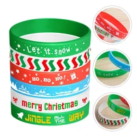 watch christmas band silicone bracelets strap bracelet replacement party wristbands smartwatch chain xmas rubber extender