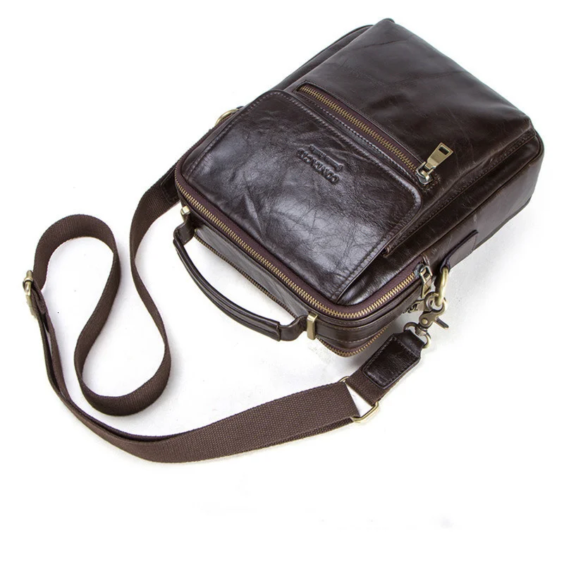 Маленькие Наплечные сумки из натуральной кожи для мужчин предложение сотовых