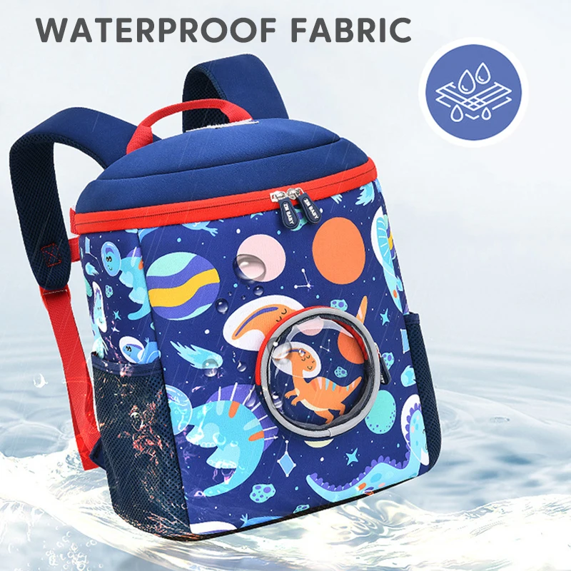 drop shipping 3D Cartoon Dinosaur Kid Backpack for Kindergarten Boys Girls School Bag Cute Lightweight Children Mochila Infantil