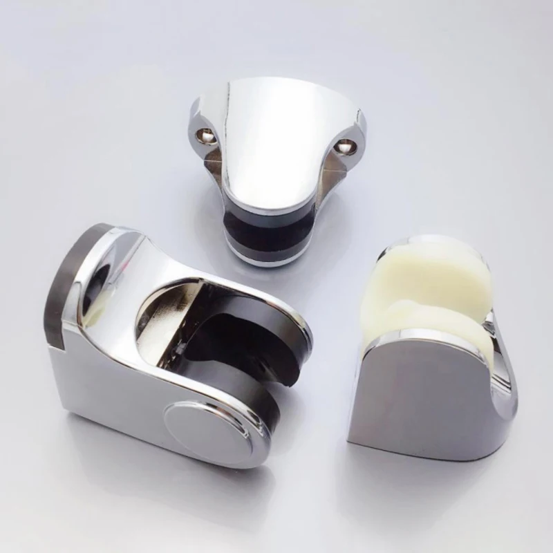 

1pcs Chrome Bathroom Shower Base Holder Adjustable Hose Wall Mount Head Stand Bracket