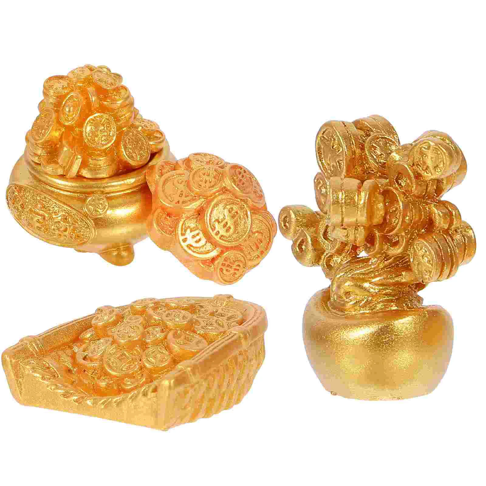 

5 шт., миниатюрные китайские монеты