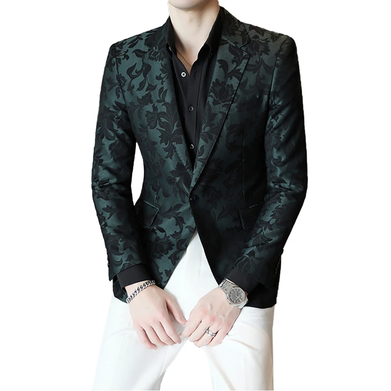 Роскошный модный жаккардовый полосатый клетчатый однотонный мужской