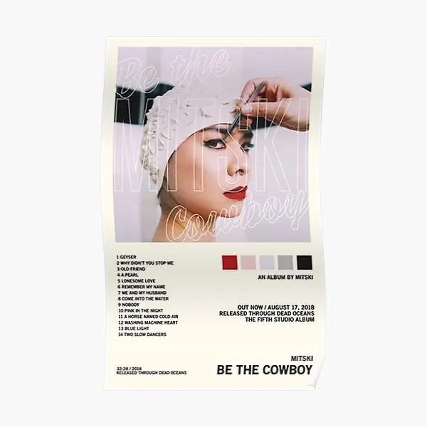 

Be The Cowboy Album Mitski Poster Picture Vintage Home Decor Modern Wall Print Mural Art Funny Painting Room No Frame