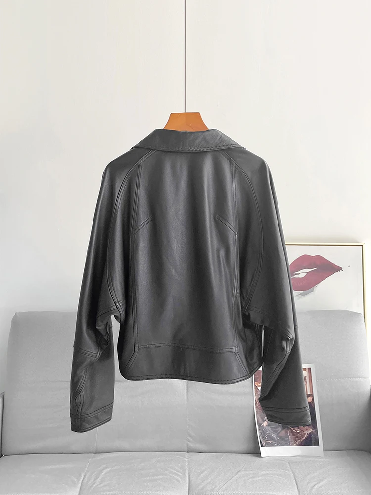 Рисунок 3 - Короткая мотоциклетная кожаная куртка