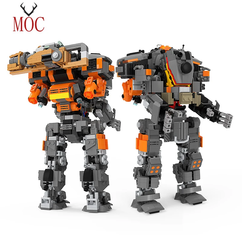 

Titanfall 2 Kane's Scorch Titan Building Blocks wars dropship Classic ROBOT MODEL Bricks Construct Toys for Children Christmas