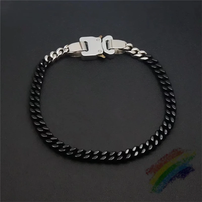 

Ожерелье ALYX 2022ss для мужчин и женщин, ожерелье высокого качества в масштабе 1:1, ожерелье ALYX 9SM с бусинами и пряжкой из звездочек, цепочка