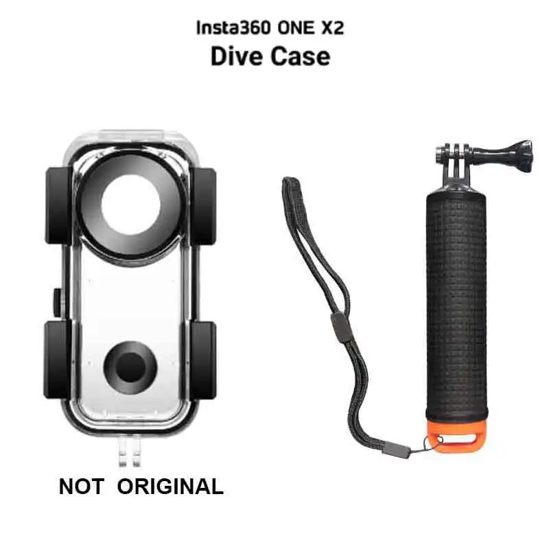 Водонепроницаемый чехол для Insta360 ONE X2 30 м защита подводной съемки аксессуары