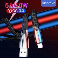 5a usb type c cable for huawei samsung xiaomi mi 3a fast charging usb c cable mobile phone charger usbc type c data wire cord