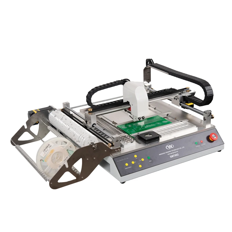 YX SMT802A-S SMT Настольная машина для захвата и размещения PCBA 29 питатели LED 0402 IC