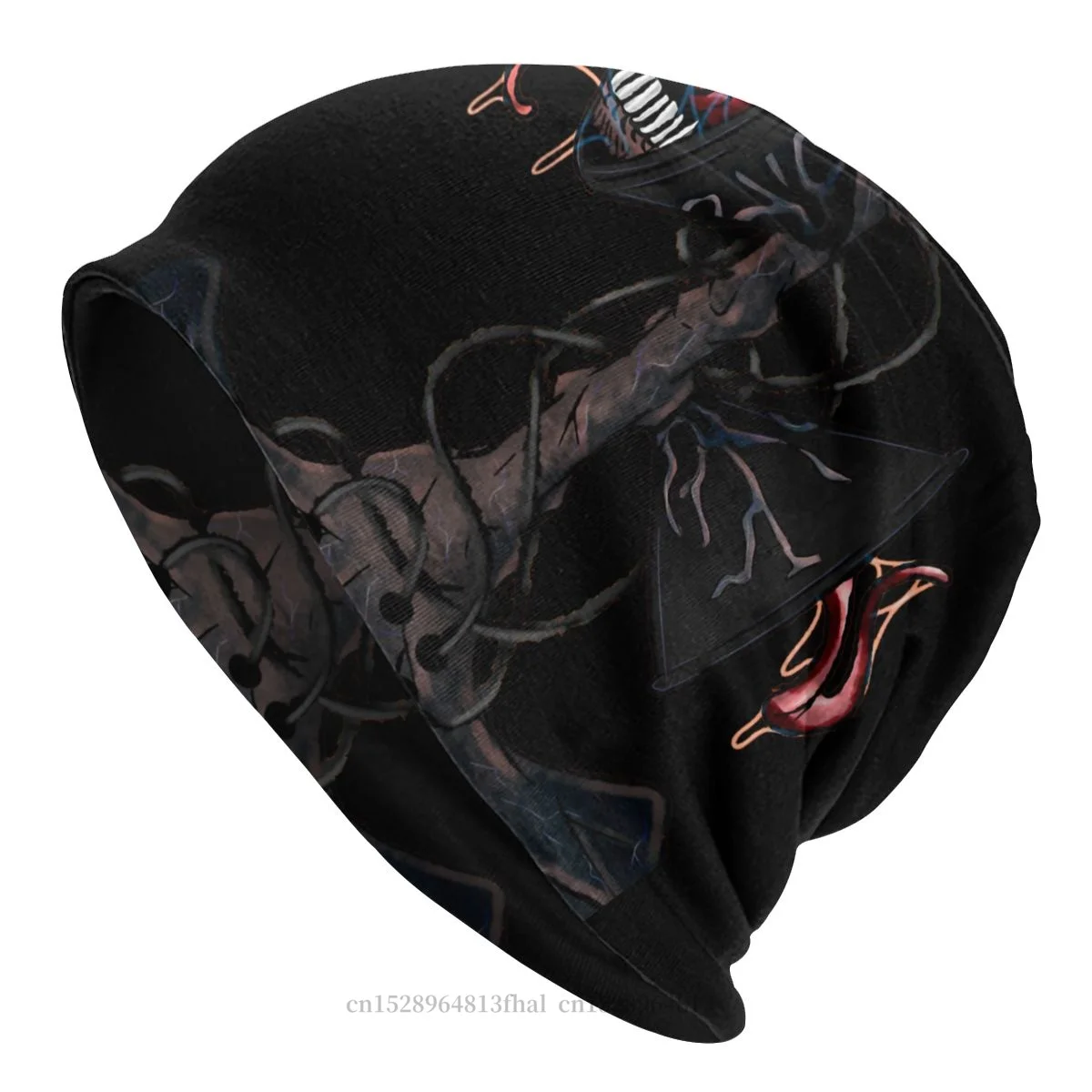 

Trumpet Design Bonnet Homme Outdoor Skullies Beanies Hat Siren Head Predator Game For Men Women Novelty Fabric Hats