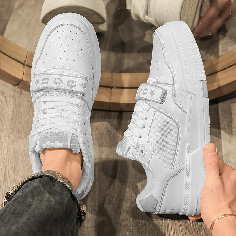 Мужские кроссовки на платформе обувь высокого качества уличная для скейтборда