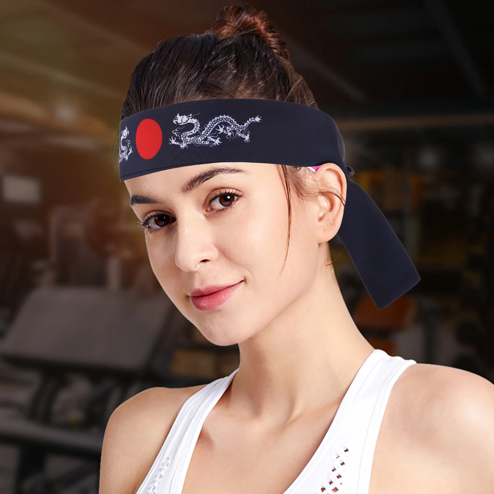 

2pcs Japanese Headband Bushido Headband Sports Headband Running Headband