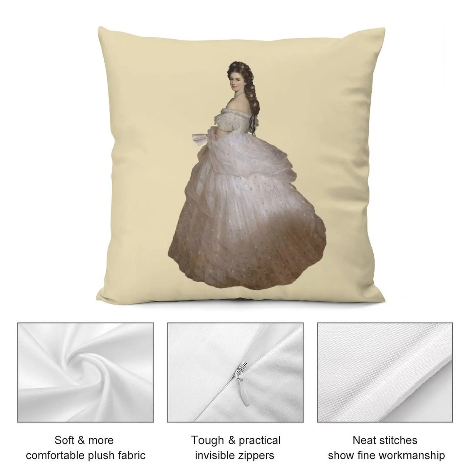 Подушка-наволочка с изображением влагалища Sisi