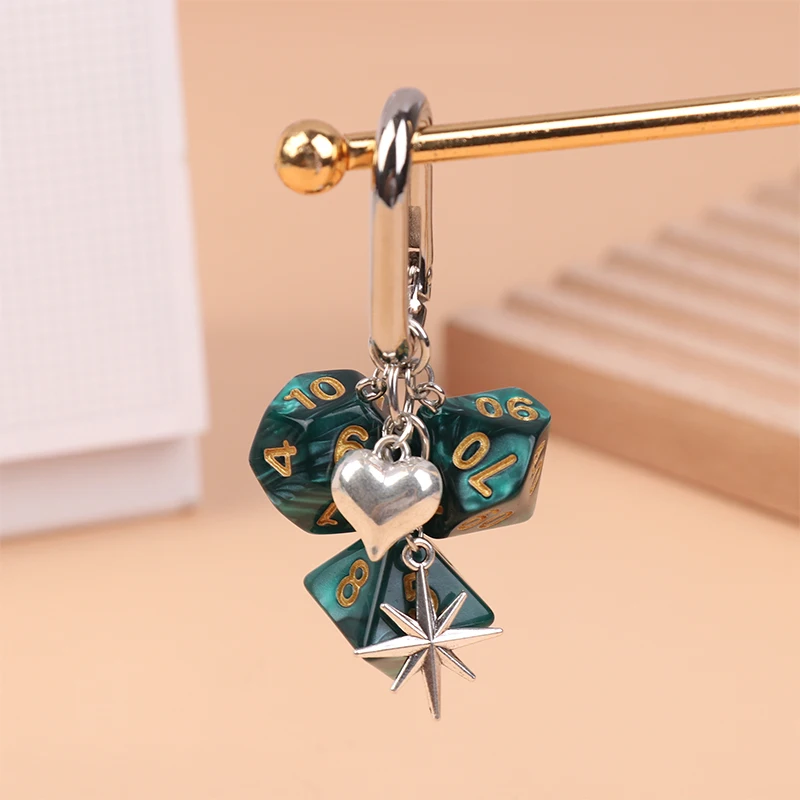Ключница KOQZM Lucky Dice зелёный