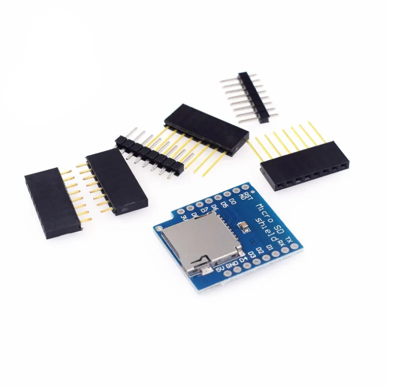 Модуль расширения памяти Micro SD Storage Expansion Learning Board TF Card Memory Shield Module SPI для USB DAC D1 MINI Decoder PCM2704.