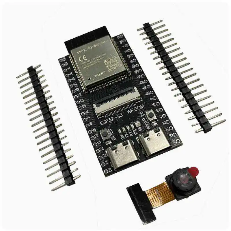 10PCS ESP32-S3 WROOM N16R8 CAM Development Board WiFi+Bluetooth Mo CHIPSET