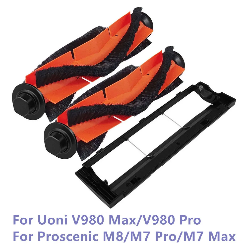 Фото Роликовые щетки, крышка основной щетки для Uoni V980 Max/V980 Pro, аксессуары для роботов-пылесосов Proscenic M8/M7 Pro/M7 Max №1