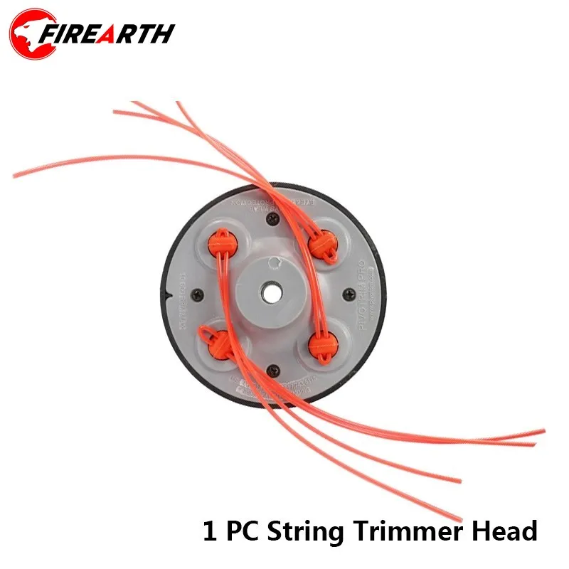

1pc Universal 4 Lines Brush Cutter Head Bump Speed Feed String Trimmer Head Grass Trimmer Head For Gasoline Lawn Mower