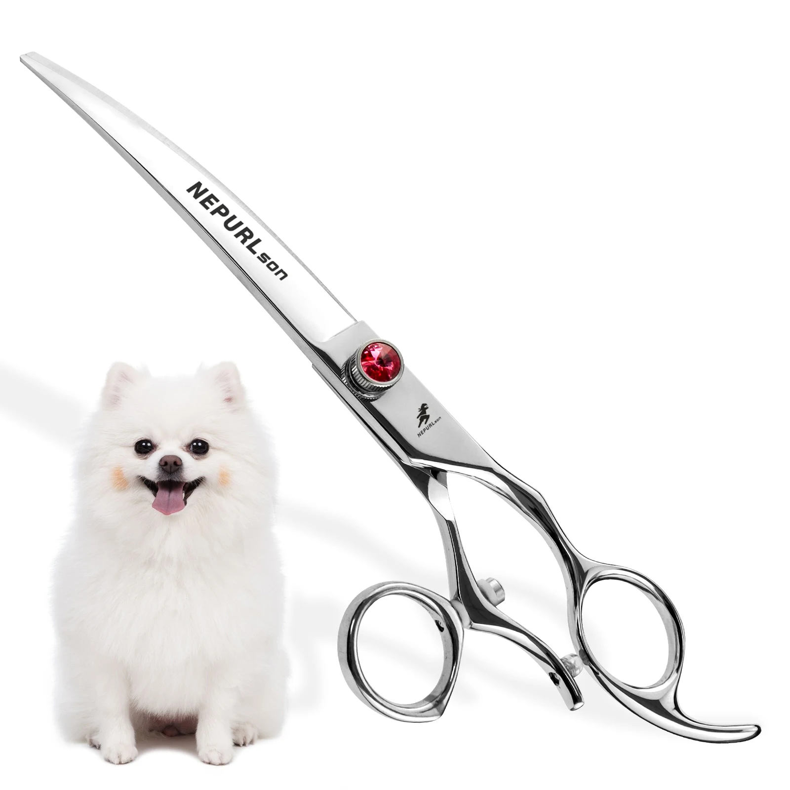 7 5 &quotНожницы для груминга собак ножницы стрижки изогнутые