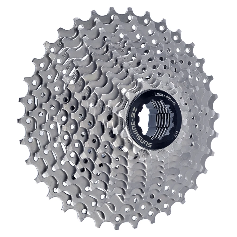 Кассета SUNSHINE K7 8 в 9 В 10 11 12 кассета для велосипеда Shimano deore SRAM скоростей 30/32/34T |