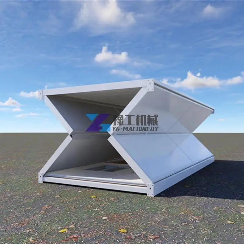 Китай Складной контейнерный дом Быстро складываемый плоский пакет Сборный 20