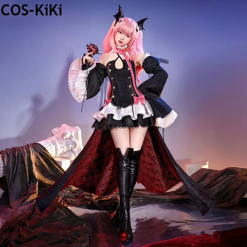 Костюм для косплея COS-KiKi Seraph Of The End Krul Tepes элегантное сексуальное платье костюм