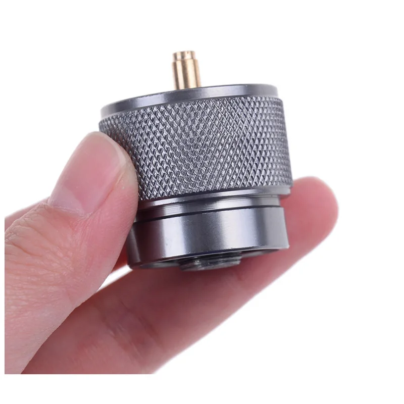 

Outdoor Camping Stove Gas Tank Adapter Propane Tank Adapter American Standard Adapter Gas Burner Conversion Head Camping Gear