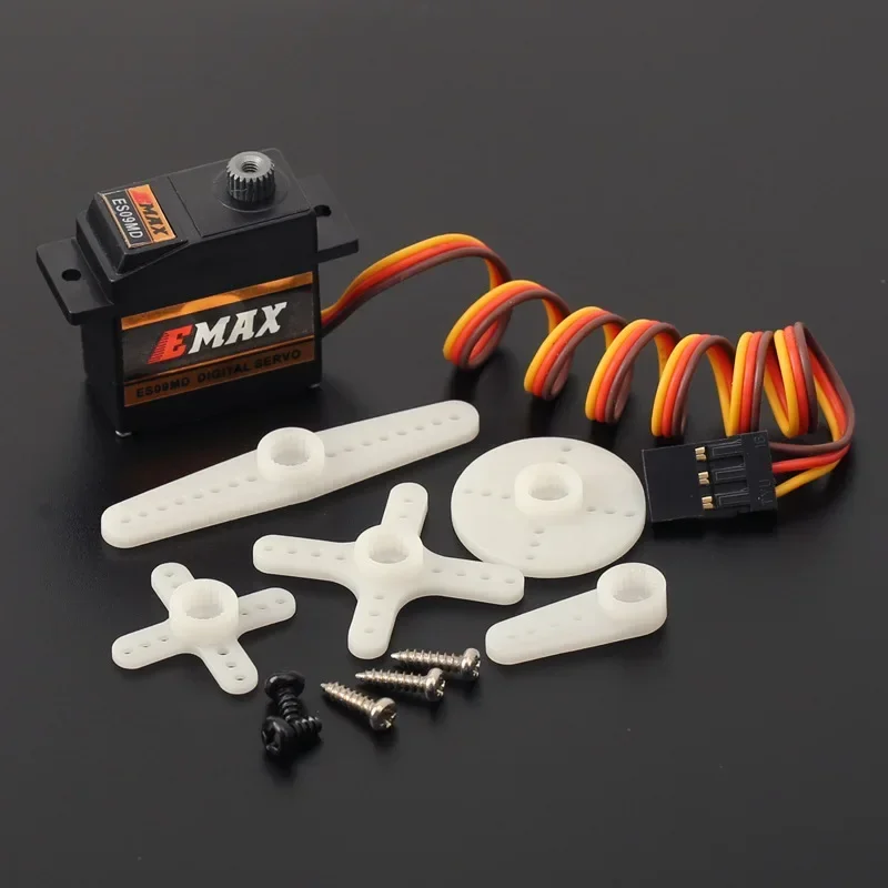 Оригинальный металлический цифровой сервопривод EMAX ES09MD 14 8 г водонепроницаемый с