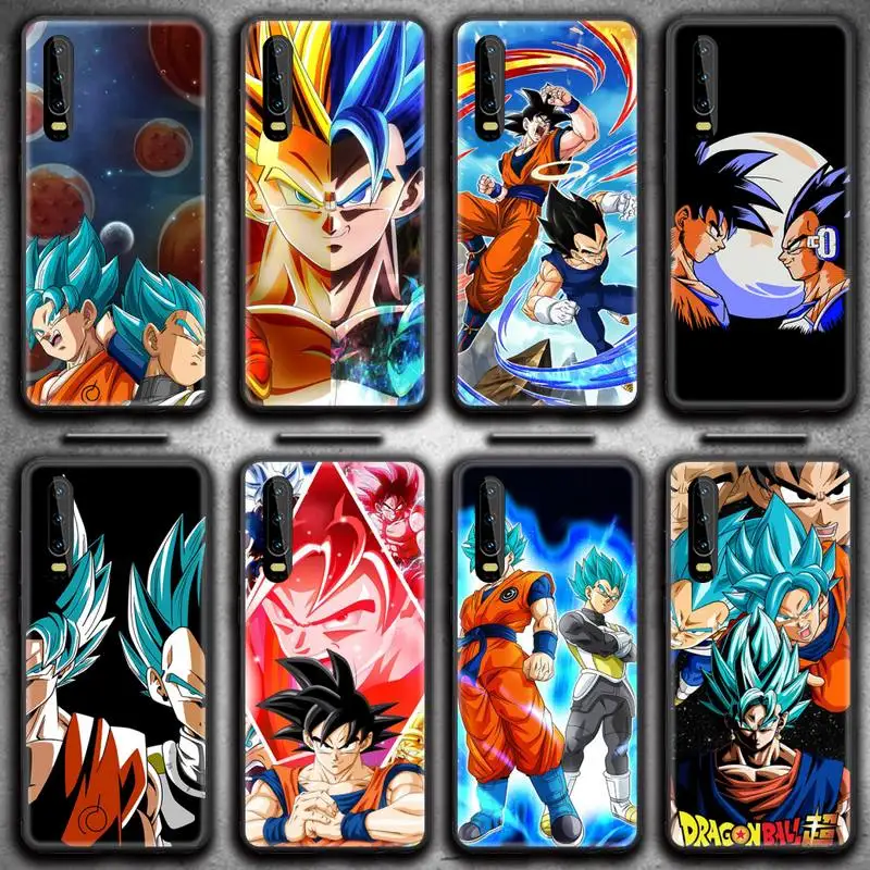 

Dragon Dall Vegeta Son Goku Phone Case for Huawei P20 P30 P40 lite E Pro Mate 40 30 20 Pro P Smart 2020