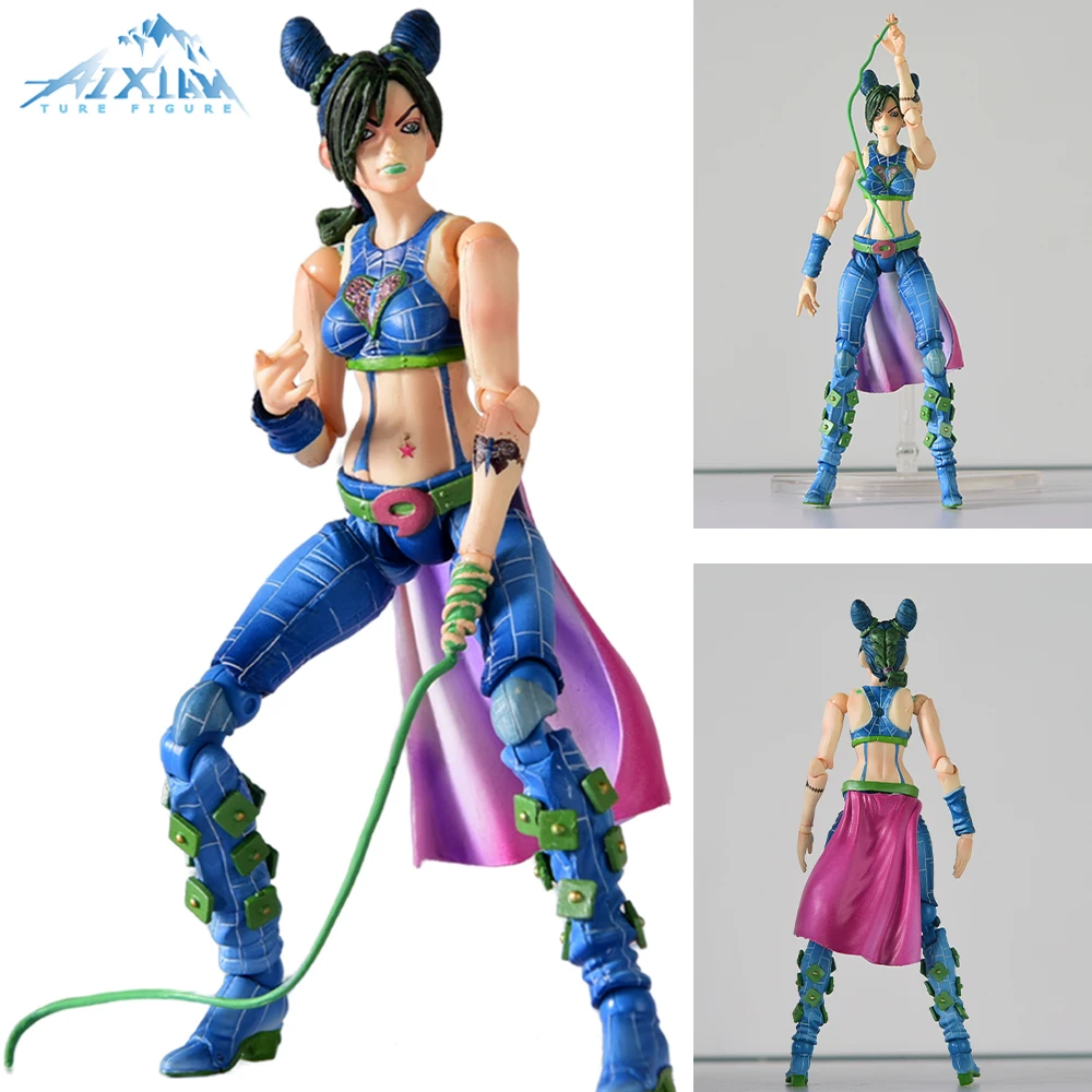 

Figure JoJos Bizarre Adventure Jolyne Cujoh Figures Kujo Jotaro Dio Brando Jolyne Cujoh PVC Action Figure 17cm Josef Joestar