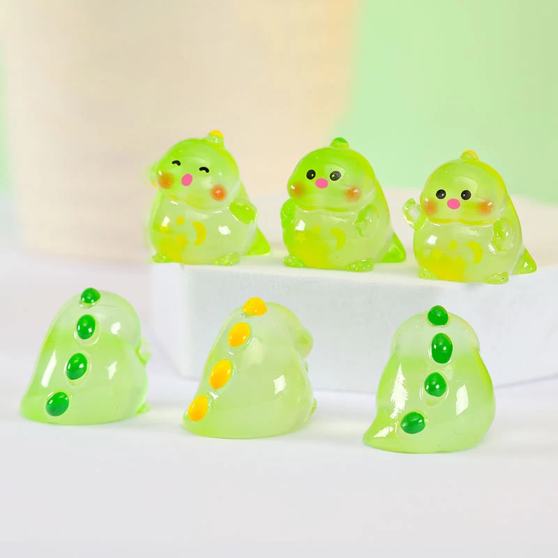 Мини-фигурка светящегося динозавра из мультфильма микро-украшения ландшафтное