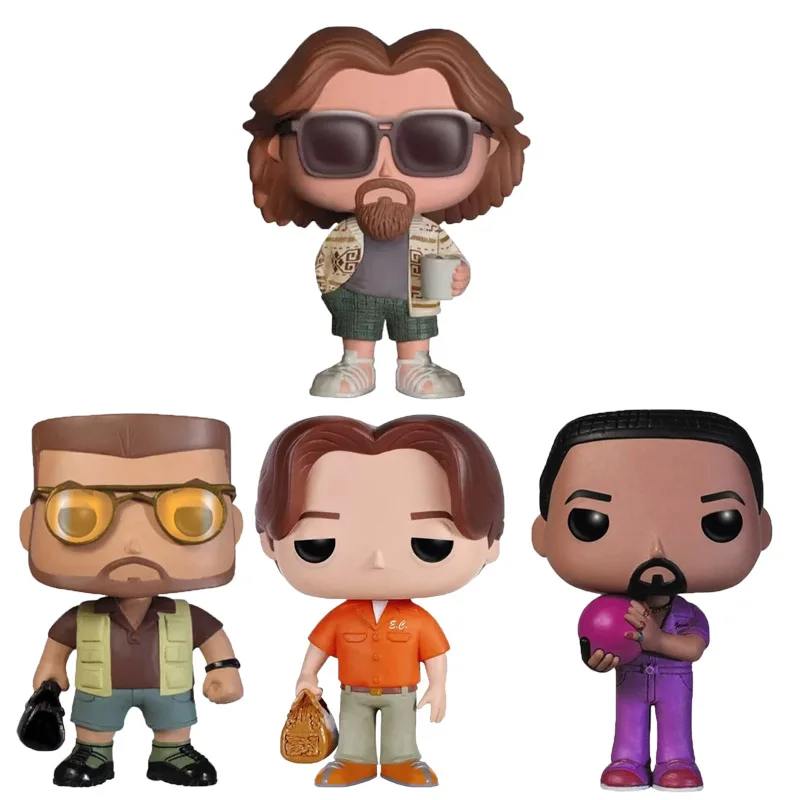 

Pops TheBigLebowskis TheDude #81 Walter #82 Donny #83 TheJesus #85 Vinly Figure Funkoe Figure Toys Gifts