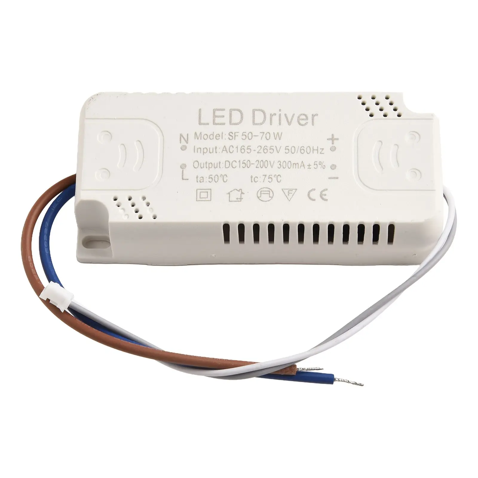 Электронный драйвер светодиода трансформатора 1 шт. 50-70 Вт AC180-265V50/60 Гц постоянный