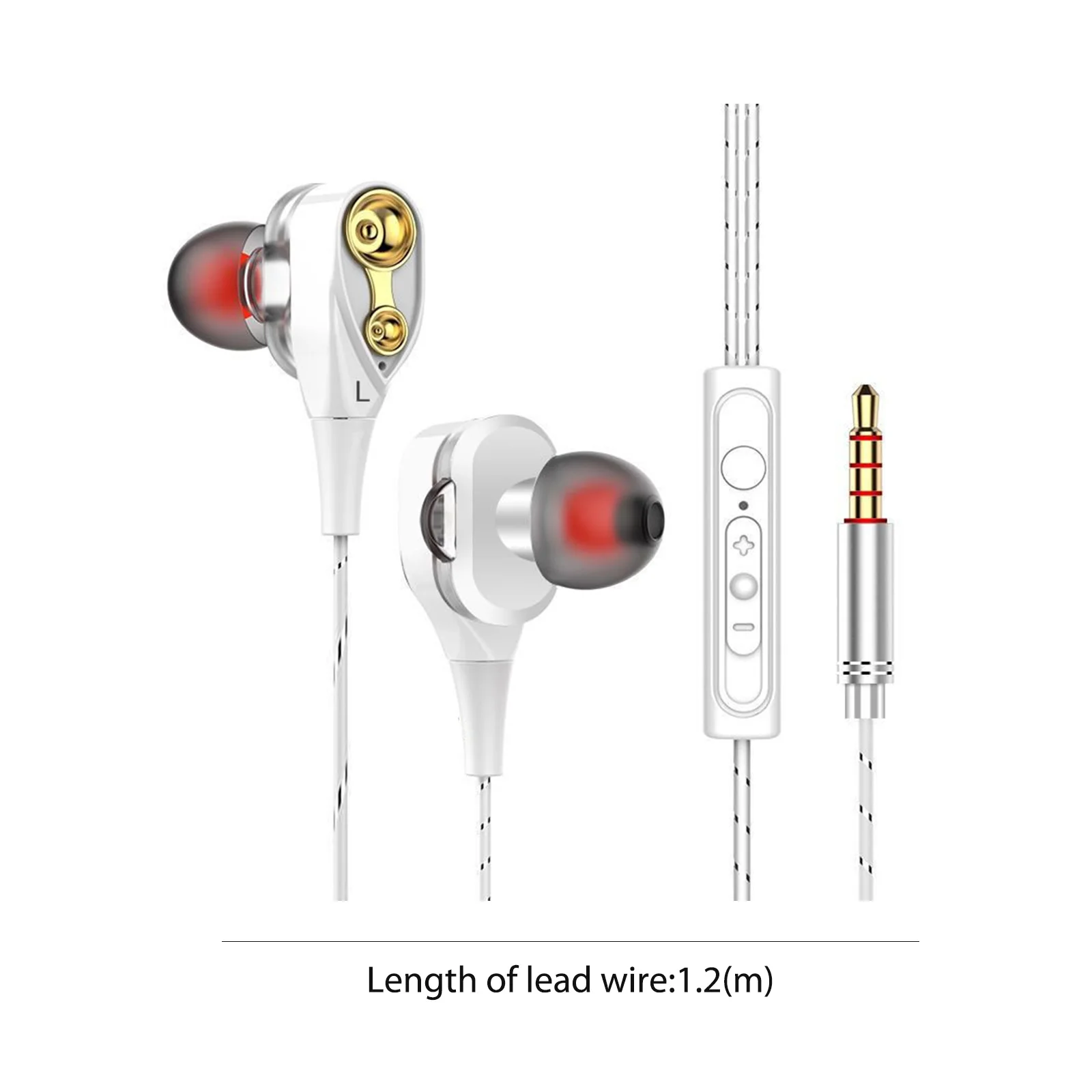 3 5 мм музыкальные наушники с глубокими басами проводная гарнитура-вкладыш