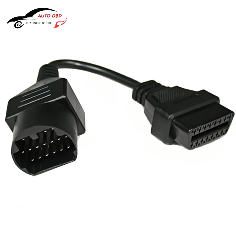 Кабель-переходник OBD 2 для Mazda 17 Pin, кабель-переходник OBD2 OBD II с 16-контактным разъемом, шнур, диагностические инструменты, Удлинительный кабель