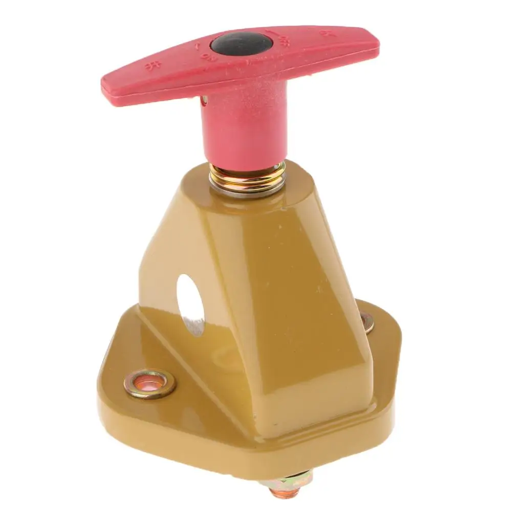

Hand Battery Double Pole Disconnect Switch for 12V-24V Cars,