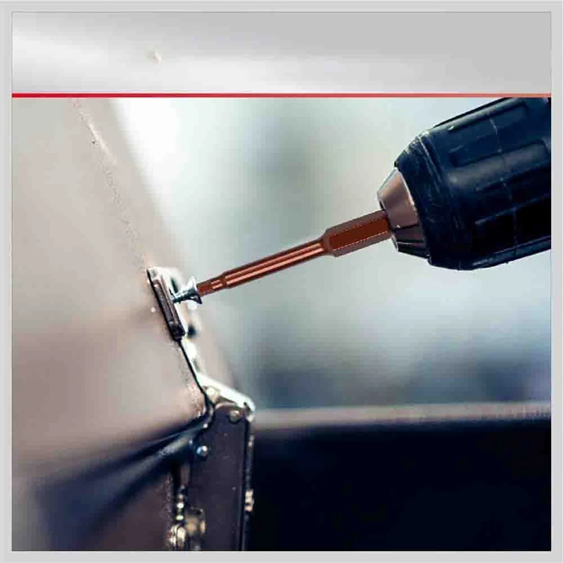 23 шт. набор сверл с шестигранным ключом сверло метрические и SAE S2 сталь 1/4 дюйма