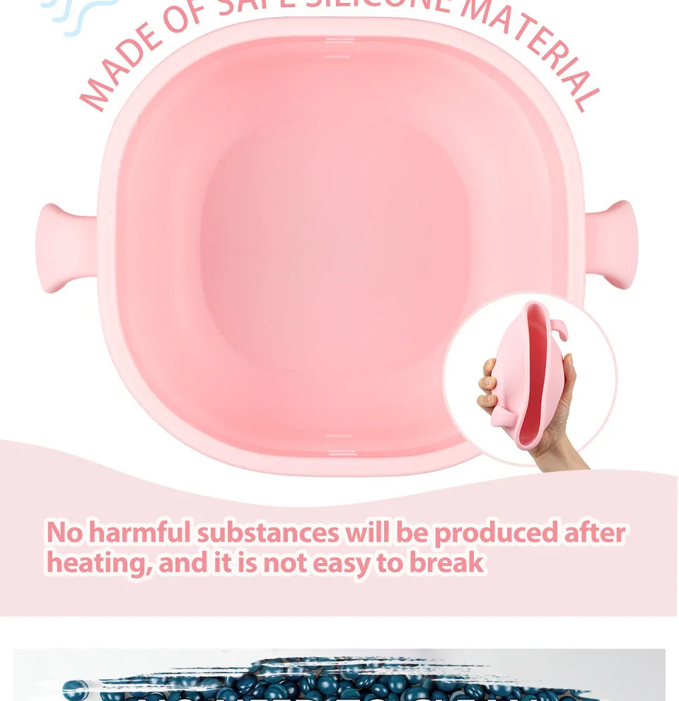 Силиконовая чаша 400 мл нагреватель воска машина для удаления волос расплава