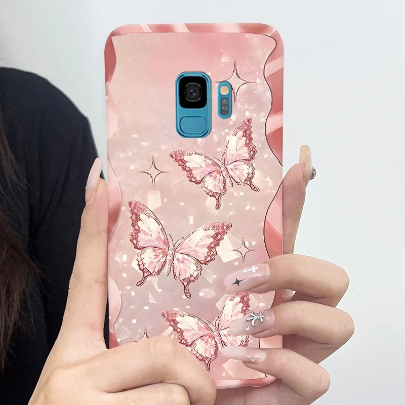 Чехлы для телефонов Samsung S9 G960 Мягкий силиконовый чехол из ТПУ Galaxy + Plus G965 Новый