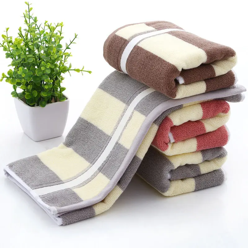 

100% Cotton Towel Face Wash Household Soft Face Towel Absorbent Couple Bath Towel Support on Behalf of The Delivery